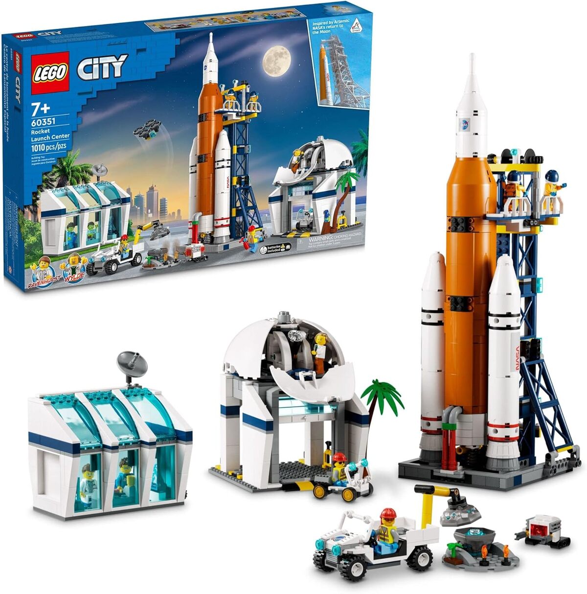 Test : lego City Rocket Launch Center 60351, l'aventure spatiale des 7 ans et plus