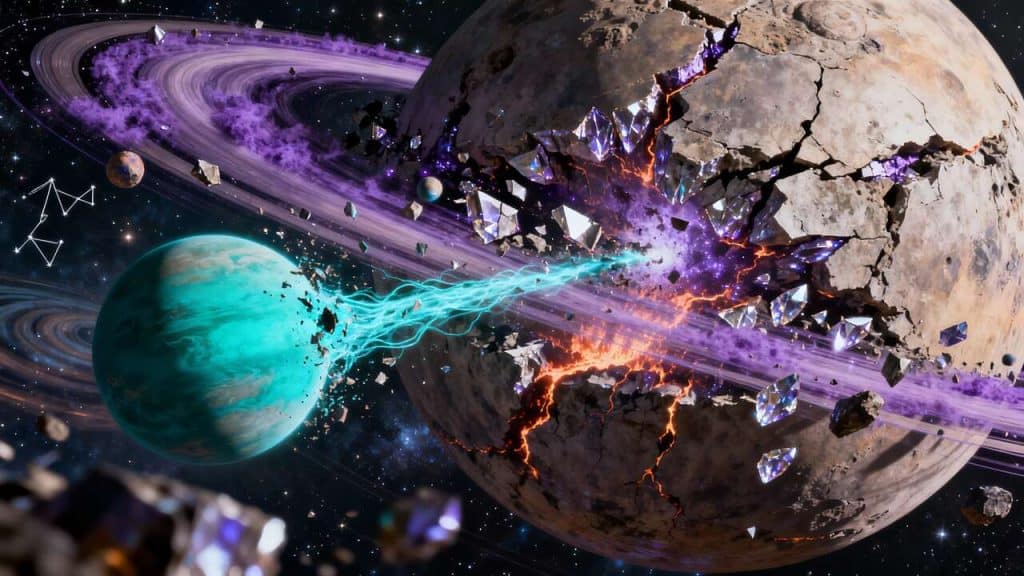 Kronos : l'astre dévoreur de planètes