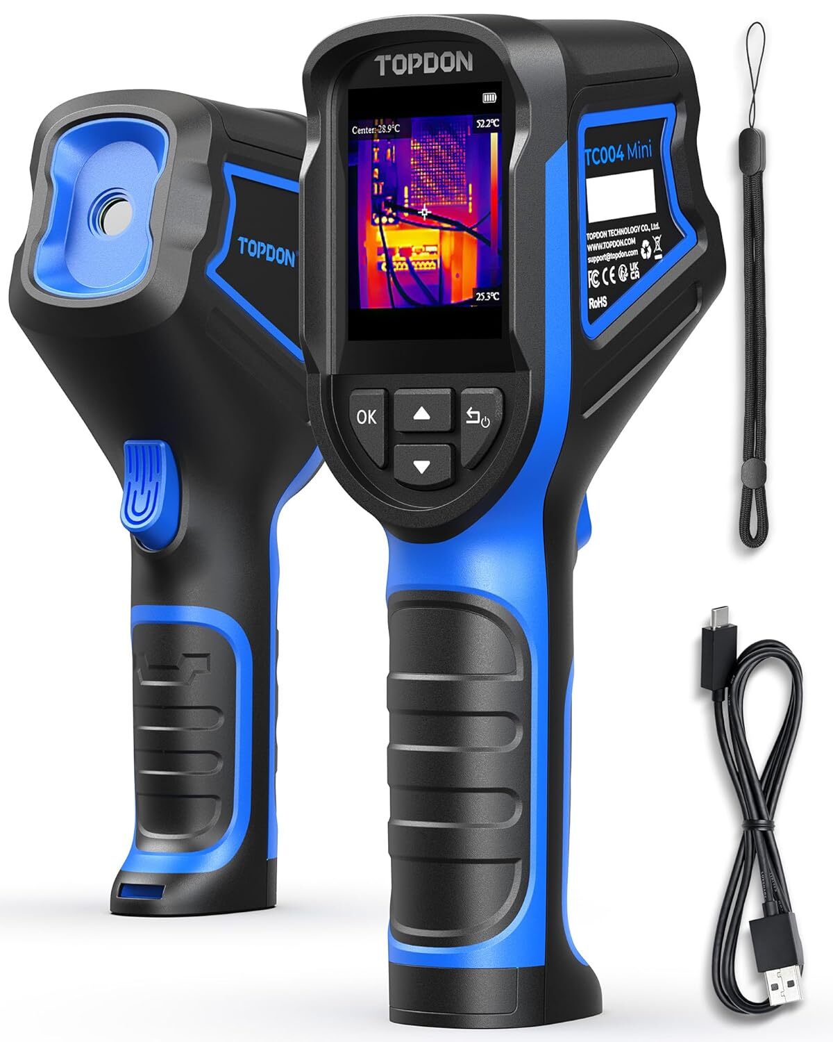 Test de la caméra thermique topdon TC004 : performance et autonomie au rendez-vous