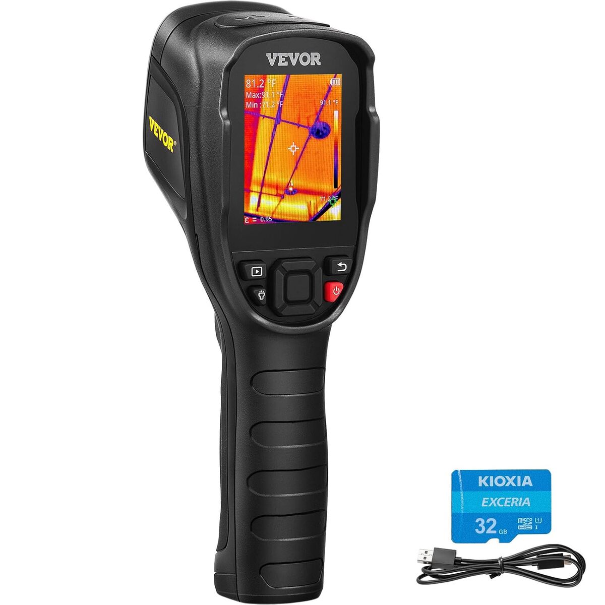Test de la caméra thermique VEVOR 240 x 180 pixels