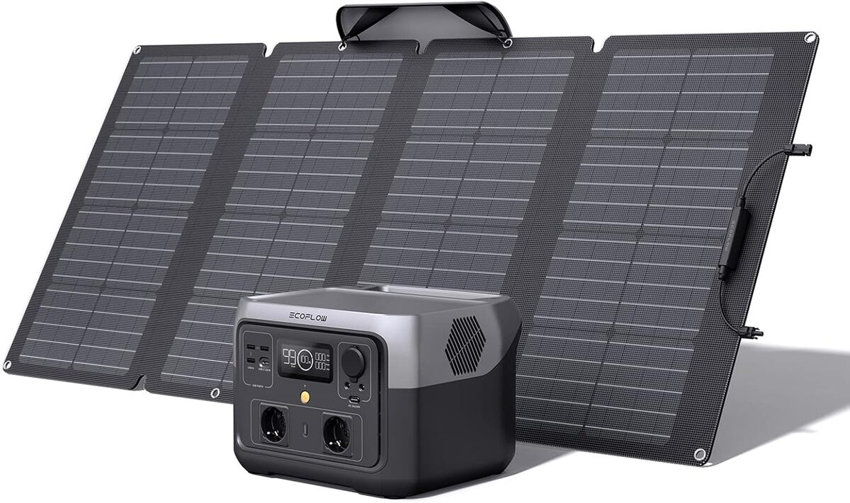 Test de la station électrique ECOFLOW River 2 Max avec panneau solaire 160W