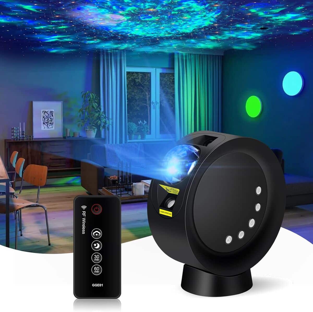 Test du projecteur d'étoiles KIVOTAC : la magie céleste dans votre chambre