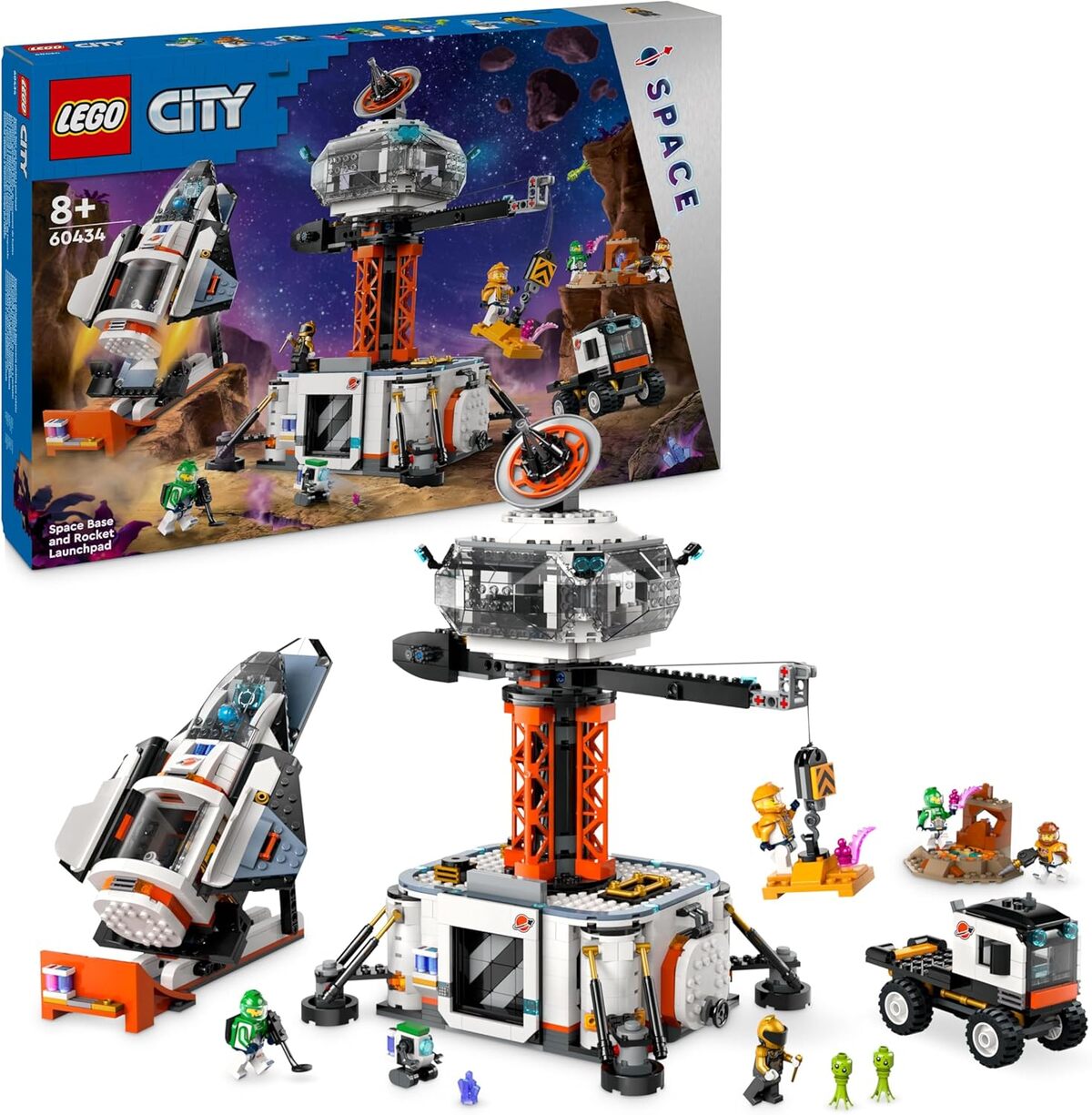 Test LEGO City station spatiale et lancement 60434