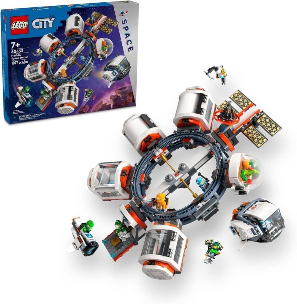 Test LEGO City station spatiale modulaire : exploration et construction pour jeunes astronautes