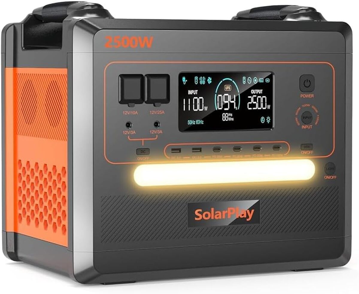 Test SolarPlay Station : générateur solaire 2500W puissant et portable