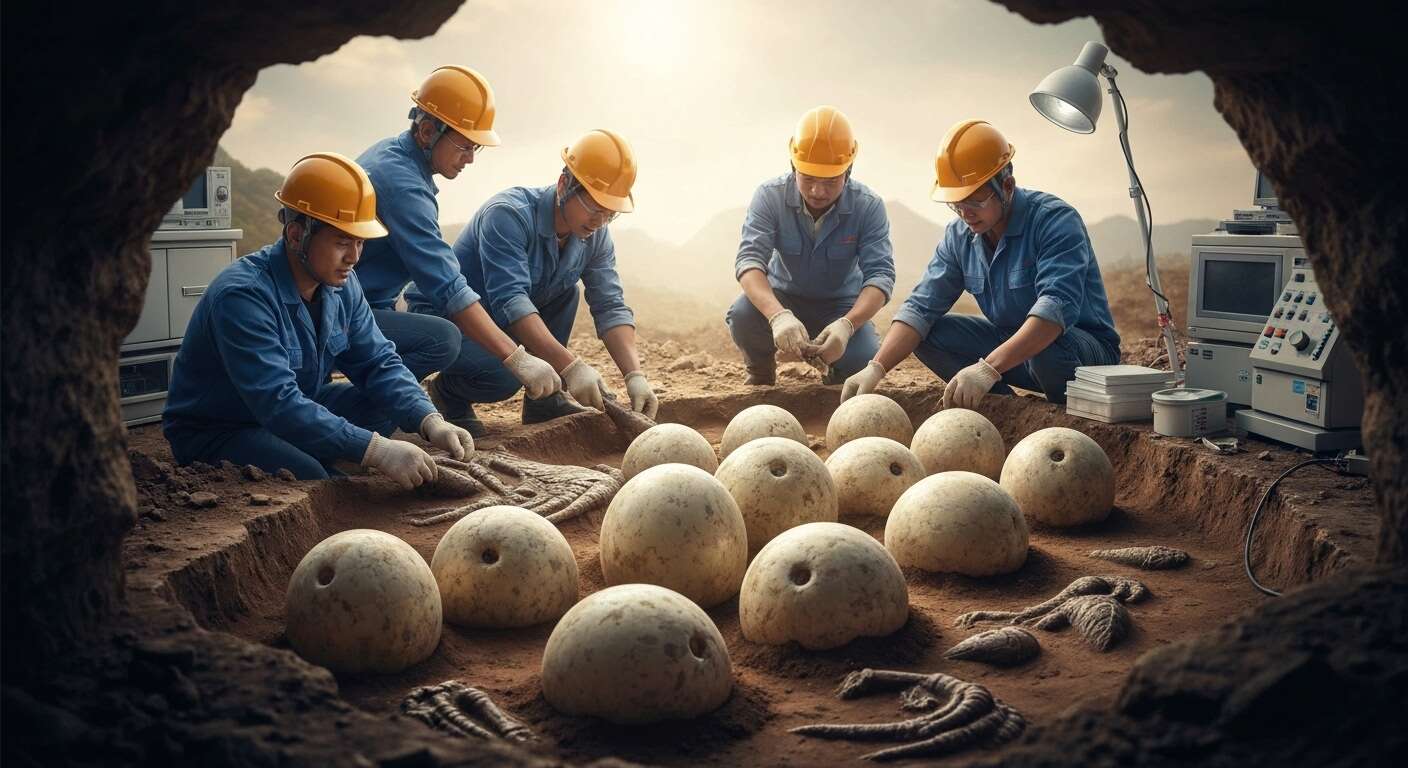 Une découverte paléontologique exceptionnelle en chine Une découverte paléontologique exceptionnelle en chine