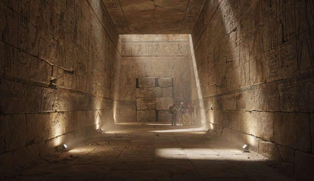 Cavité de 25 mètres découverte dans la Grande Pyramide : un mystère archéologique
