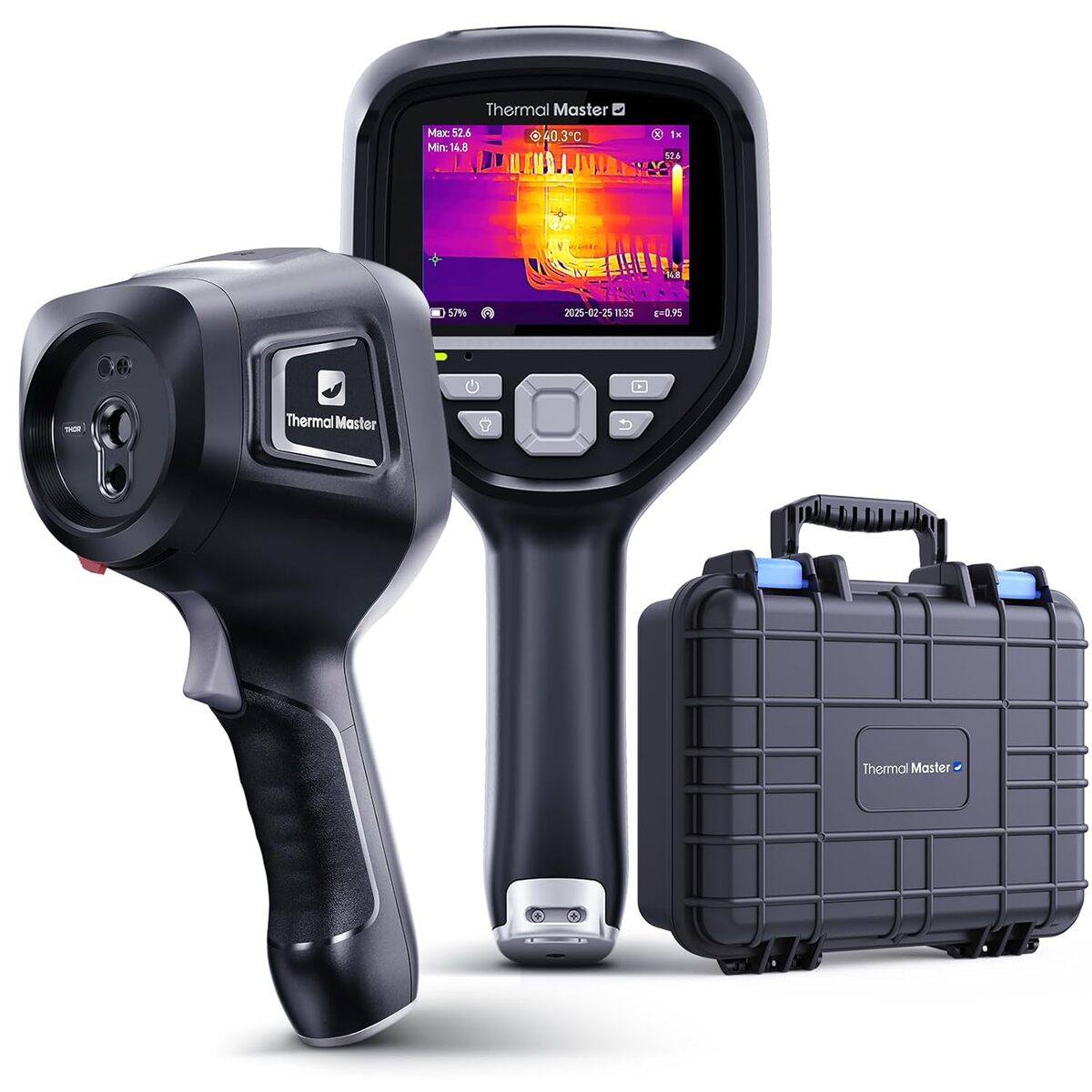 Test caméra thermique Thor 002, performance et précision industrielle — free download
