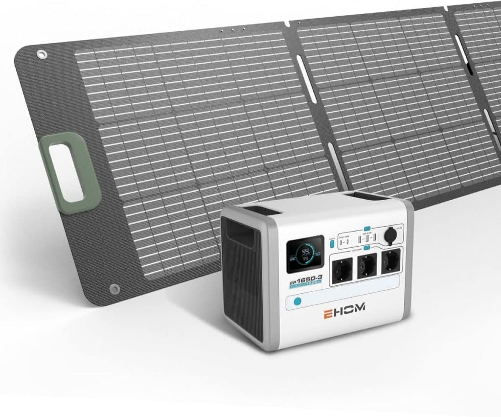 Test : centrale électrique EHOM EP1650 portable et silencieuse