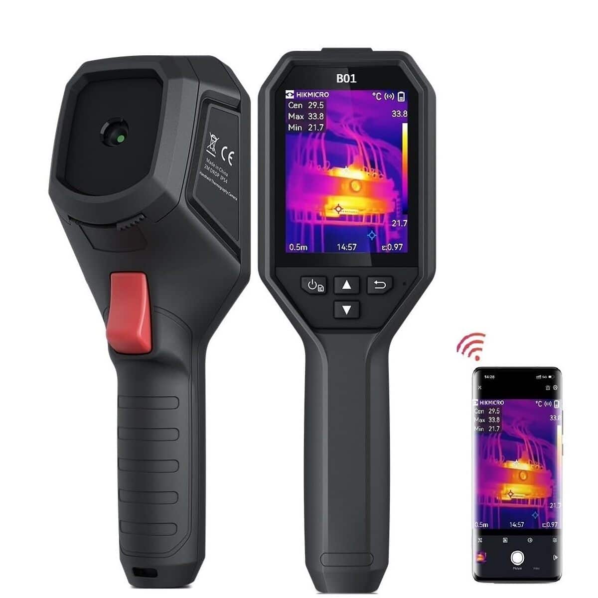 Test de la caméra thermique Hikmicro B01 : performance et précision