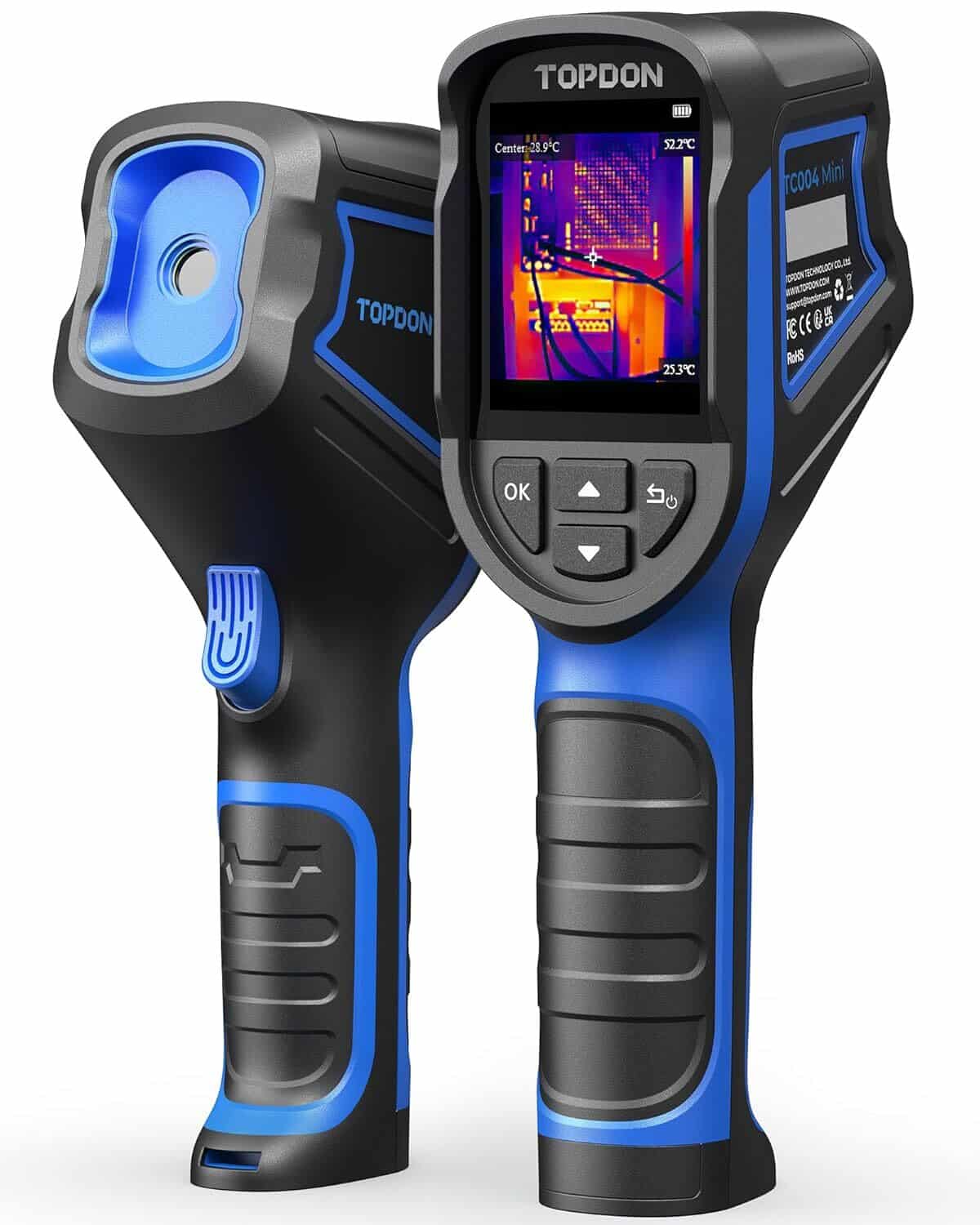 Test de la caméra thermique TOPDON TC004 Mini : performance et précision