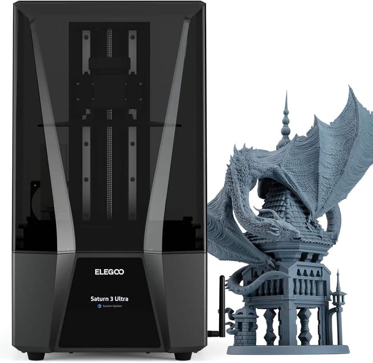 Test de l'imprimante 3D ELEGOO Saturn 3 : performance et grande taille d'impression