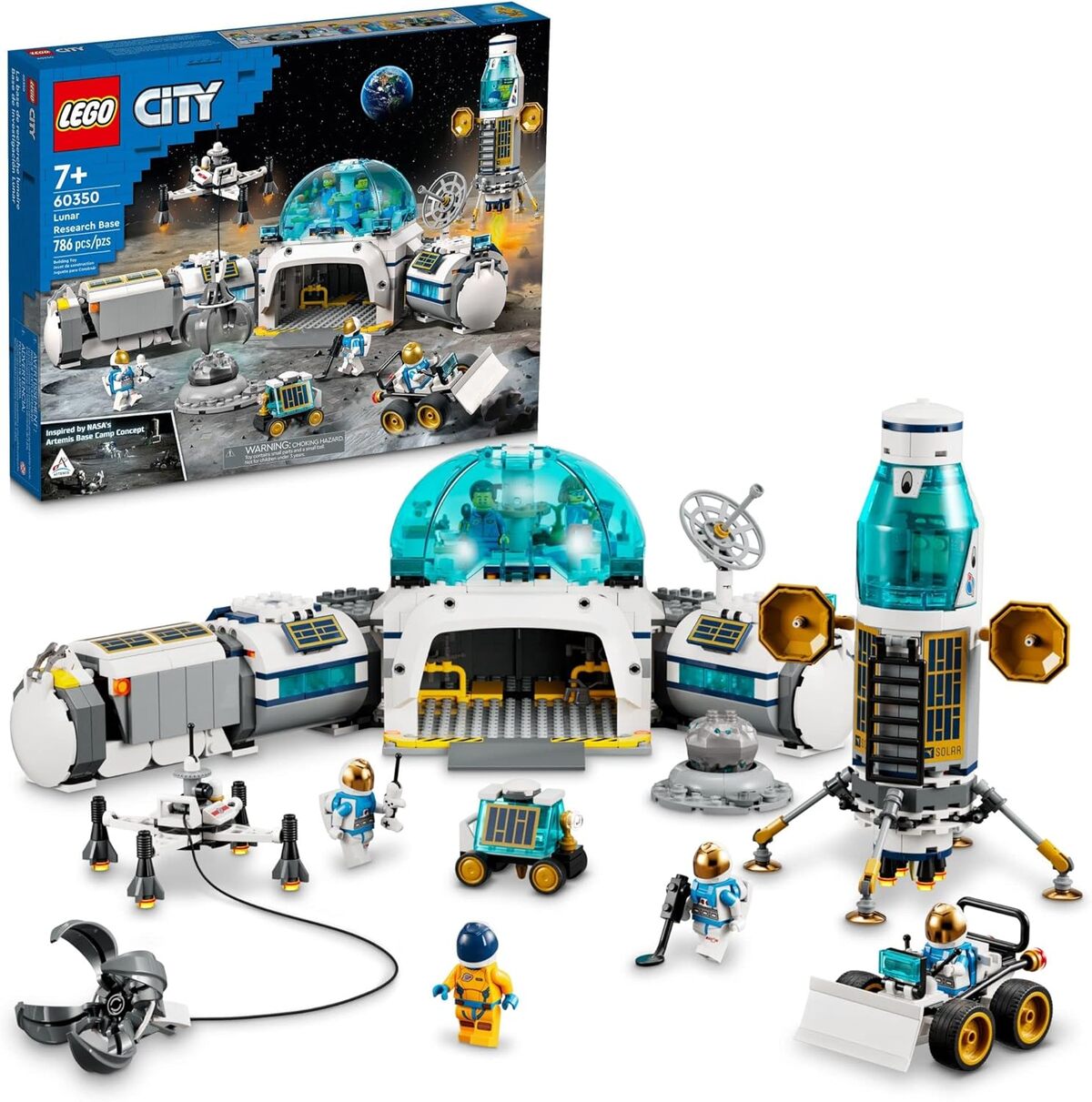 Test : lEGO City base lunaire 60350 pour jeunes explorateurs