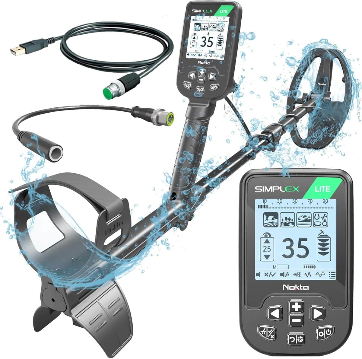 Test Nokta Simplex Lite : détection de métaux sous l'eau et plus
