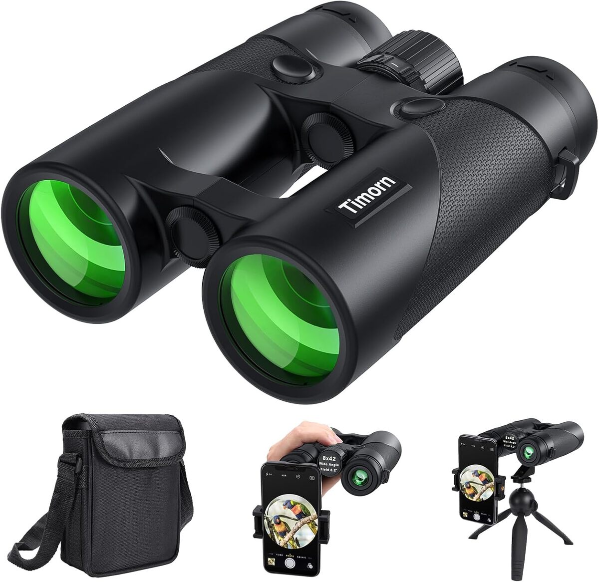Test : timorn 8x42 HD, jumelles compactes pour l'observation