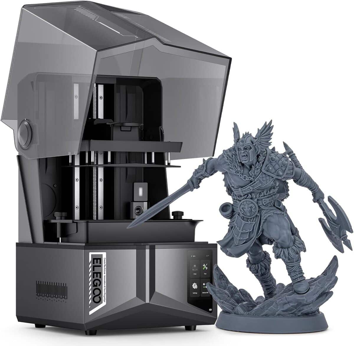 Test de l'imprimante 3D résine Elegoo Saturn 4 Ultra 16K