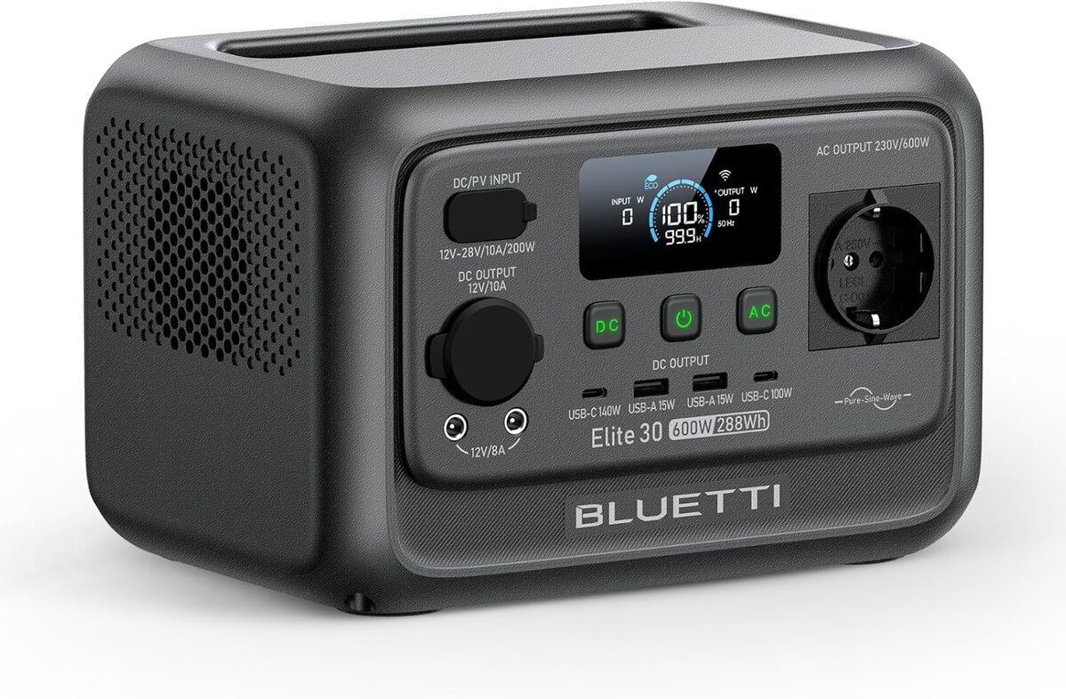 Test du Bluetti Elite 30 V2 : générateur électrique portable rapide et puissant