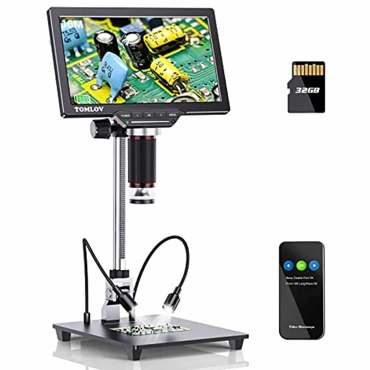 Test : microscope numérique TOMLOV DM201 Pro 1200X