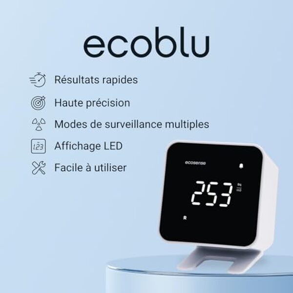 Découvrez dans notre article les caractéristiques et performances du détecteur de radon Ecosense EB100 EcoBlu : une solution abordable et facile d'utilisation pour garantir votre sécurité à domicile.