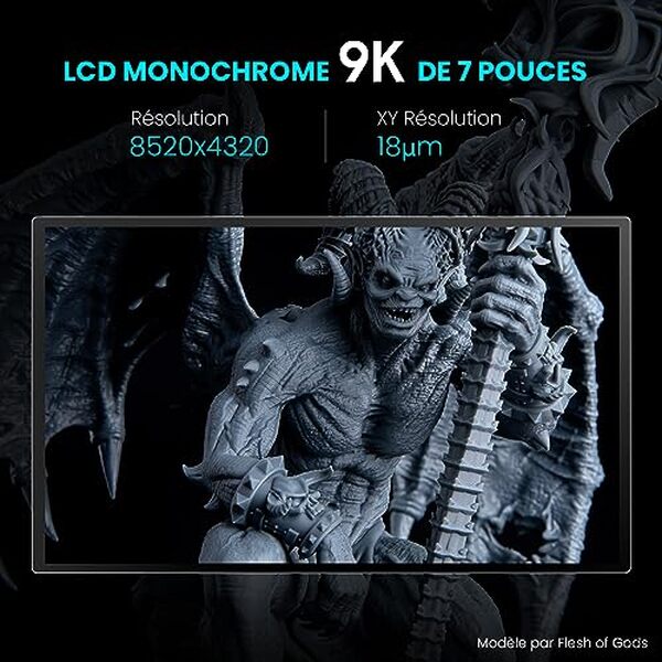 Découvrez notre avis détaillé sur l'imprimante 3D ELEGOO Mars 4. Explorez sa précision exceptionnelle de 9K et ses performances pour les créateurs exigeants.