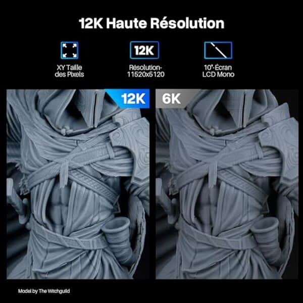 Explorez les capacités exceptionnelles de l'Elegoo Saturn 4. Découvrez notre analyse détaillée de cette imprimante 3D résine offrant un grand volume d'impression et une précision 12K impressionnante.