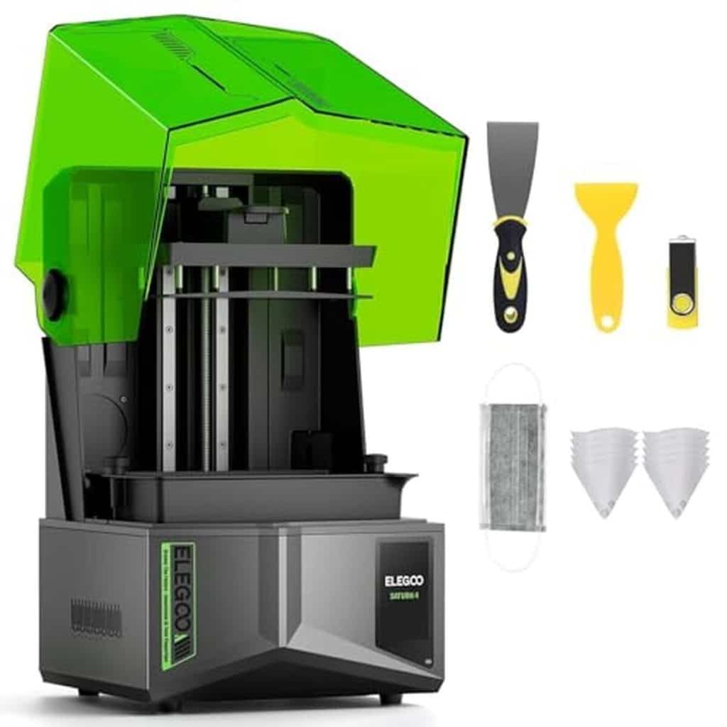 Test de l'imprimante 3D résine Elegoo Saturn 4 : grand volume et précision 12K