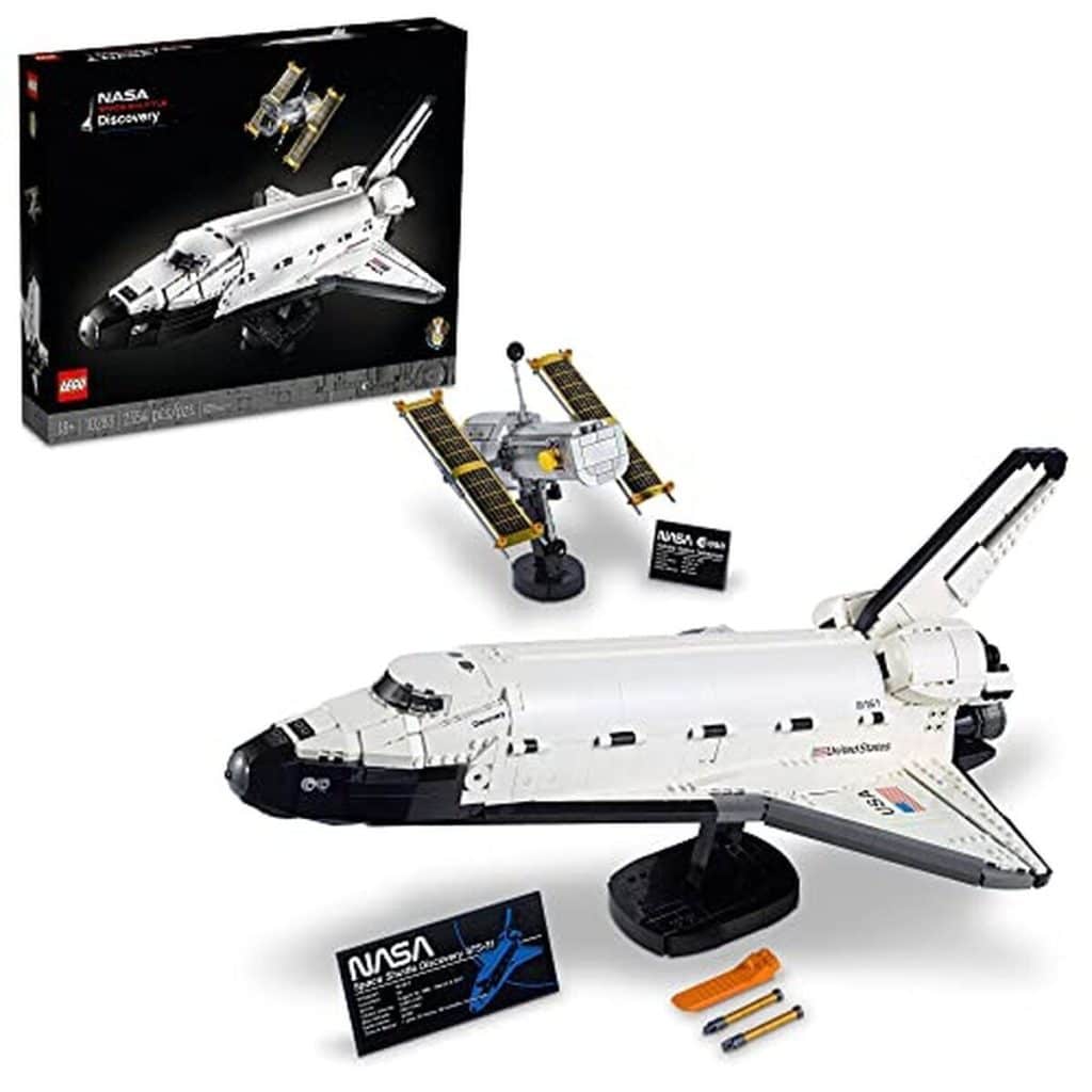 Test du LEGO NASA space shuttle Discovery 10283 : maquette à construire pour adultes