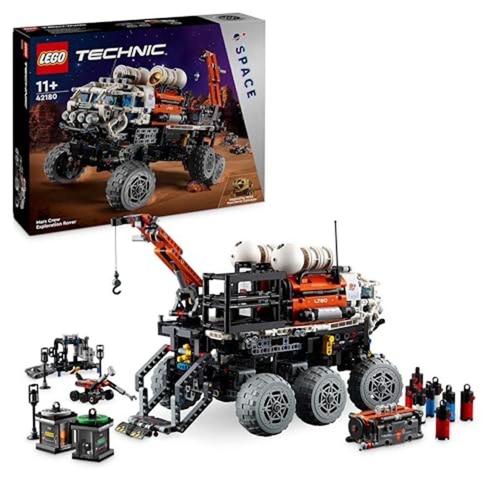 Test du LEGO Technic rover exploration Mars 42180