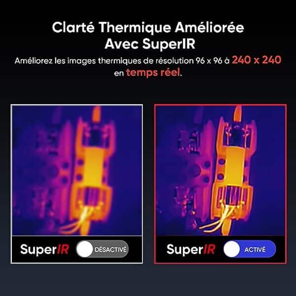 Découvrez notre test complet de la caméra thermique HIKMICRO E01 SuperIR portable, un outil incontournable pour les professionnels qui recherchent précision et facilité d'utilisation.