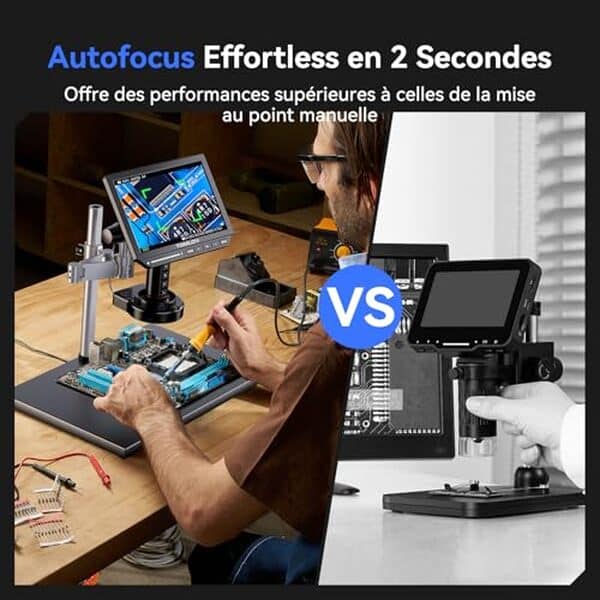 Découvrez notre test complet du microscope numérique TOMLOV TM4K-AF Max 4K 2000X : fonctionnalités, performance et avis pour choisir le meilleur outil pour vos observations précisées.