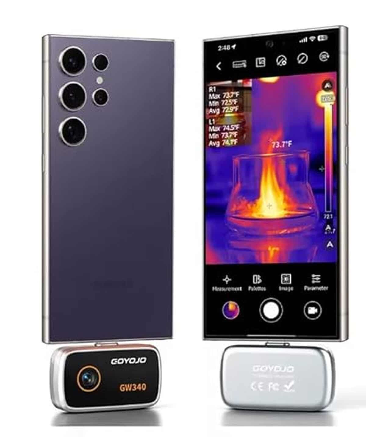 Test : caméra thermique GOYOJO 192 x 192 pour diagnostics domestiques