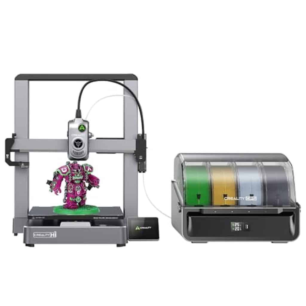 Test de l'imprimante 3D Creality Hi Combo : multi-couleurs, rapide et simple d'utilisation