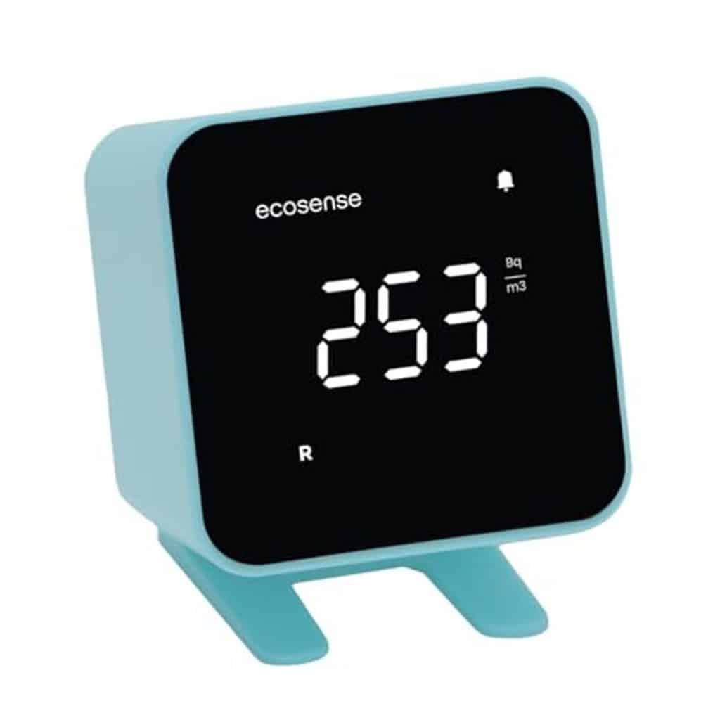 Test du détecteur de radon Ecosense EB100 EcoBlu : précision et simplicité